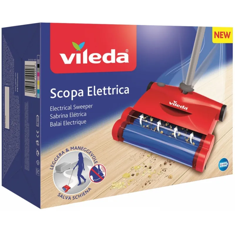 Balai électrique VILEDA 10W 0.2L Batterie Lithium chargeur Quick & Clean