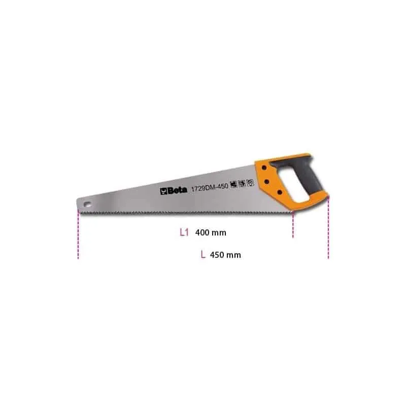 BETA Scie égoïne à bois - 1729DM 450 - 017290450