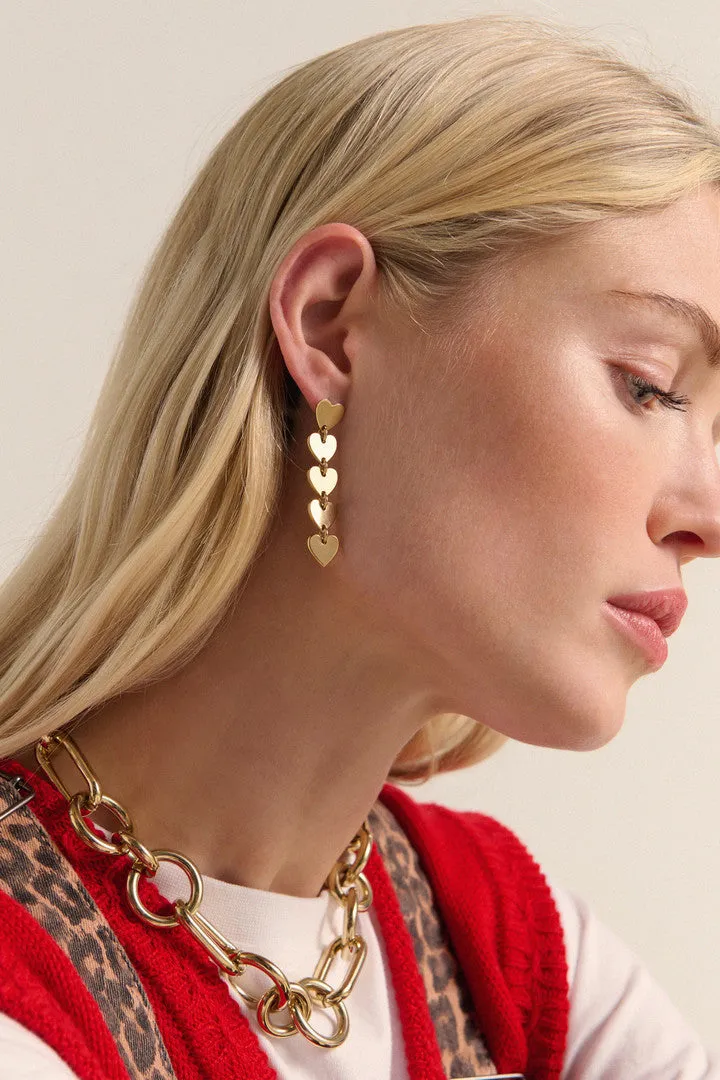 Boucles d'oreilles Lolita doré