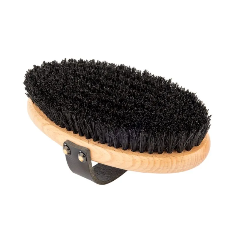Brosse étrille poils en crins de cheval Exclusive Line - Waldhausen - WALDHAUSEN - Brosses et bouchons - Equestra