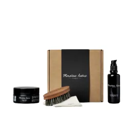 Coffret Soin Gel-Crème + Masque + Brosse à Barbe - Monsieur Arsène | 3 Suisses