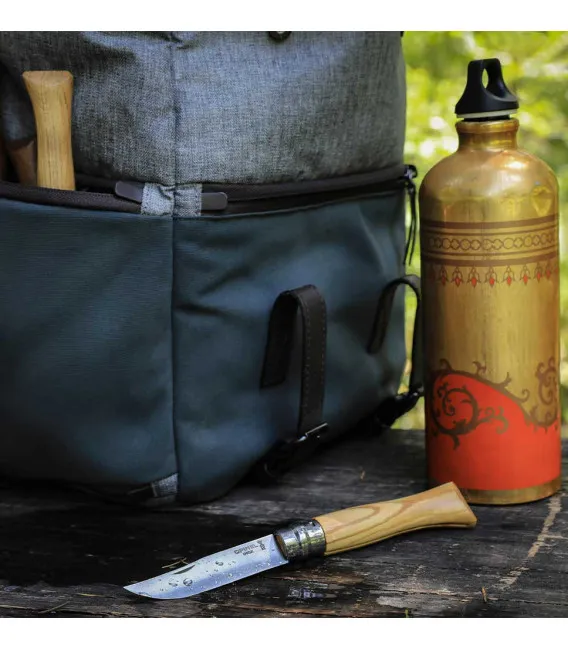 Couteau Opinel N°08 Olivier lame Inox