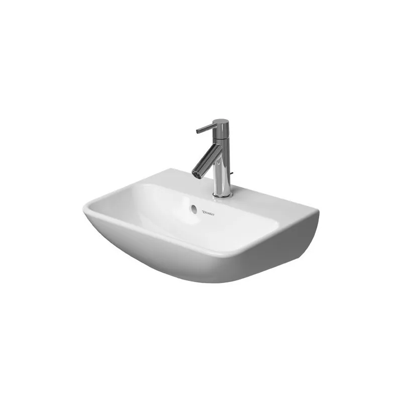 DURAVIT ME by STARCK LAVE-MAINS 450mm ME by STARCK BLANC, av.TP, av.PdR, 1 TR, WGL: 07194500001