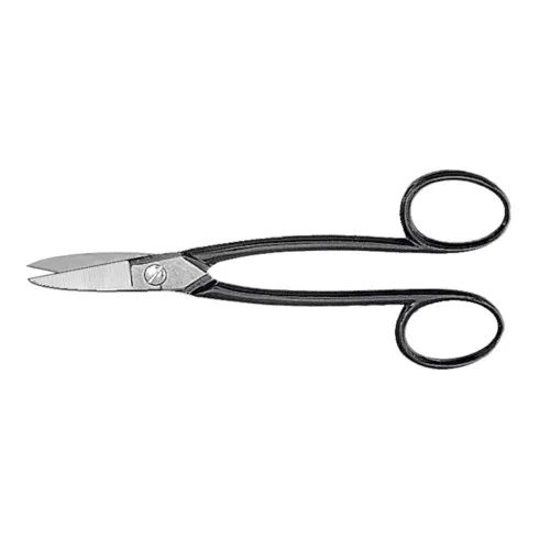 HOLEX Ciseaux d'orfèvre droits, avec poignée ciseaux 180 mm