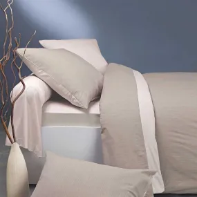 Housse de couette bicolore en bambou Écorce | 3 Suisses