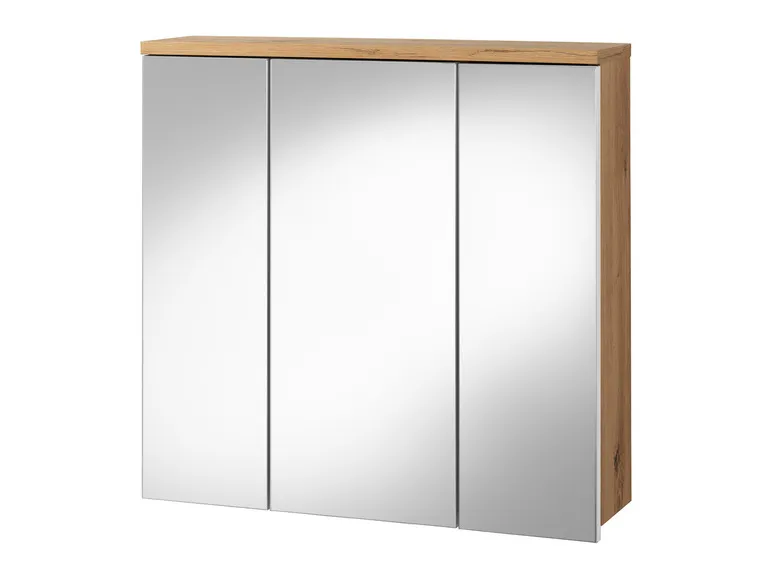 LIVARNO home Armoire à miroir Palermo, 65,8 x 63,8 x 16,5 cm