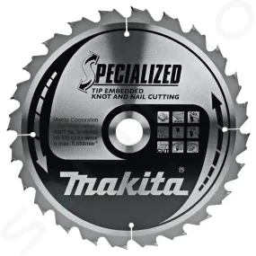Makita Accessoires - Lame de scie circulaire à bois 270x30 mm, 24 dents B-09450