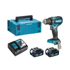 Makita DDF485RTJ Perceuse Visseuse 18V Li-Ion LXT 2x5Ah Batteries, Chargeur En MAKPAC » 