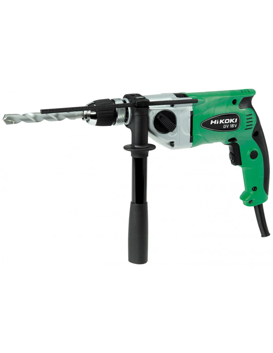 Perceuse 690W 45Nm acier béton bois 13/18/40mm mandrin auto. 13 en coffret HIKOKI DV18VWUZ