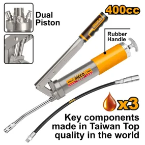 POMPES À GRAISSE DOUBLE PISTON - INGCO
