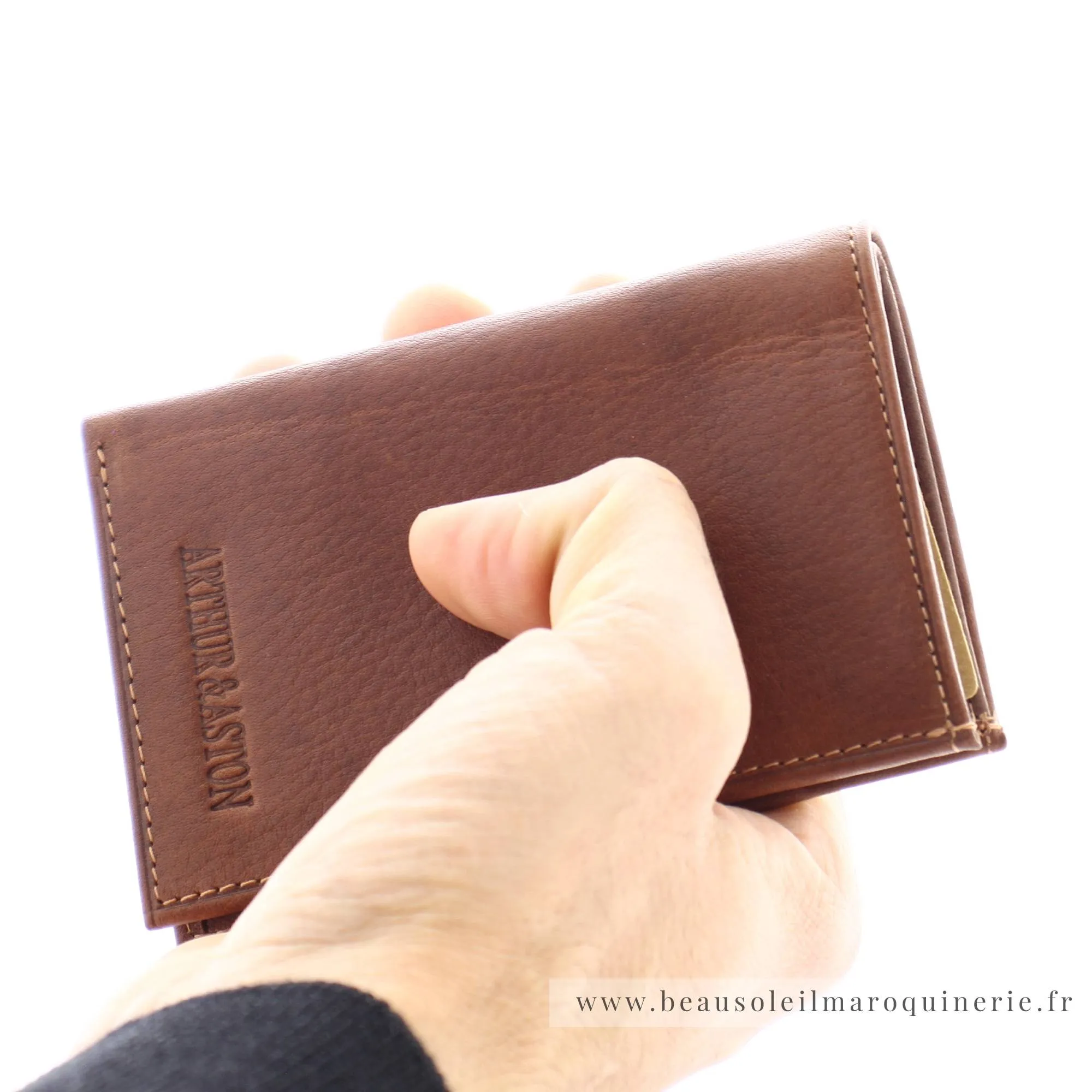 Porte-cartes Arthur & Aston Pablo en cuir 1589-119