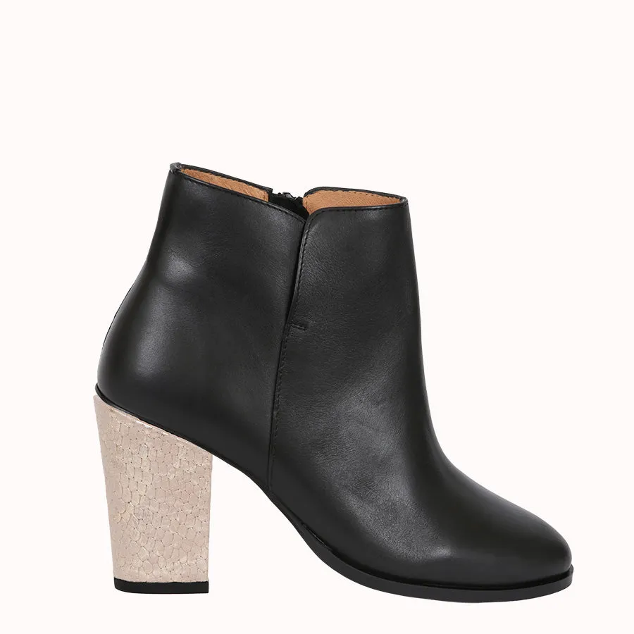 Talons Captive-moi 8 cm Serpent Beige & Or