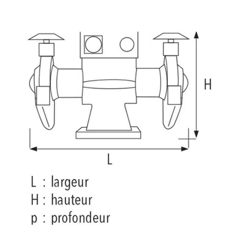 Touret à meuler 119 Sidamo