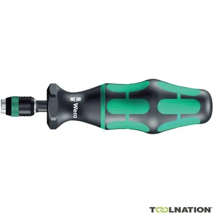 Wera 05074715010 Série 7400 Kraftform Tournevis dynamométrique réglable avec réglages standard (0,1-3,0 Nm) avec support de chan